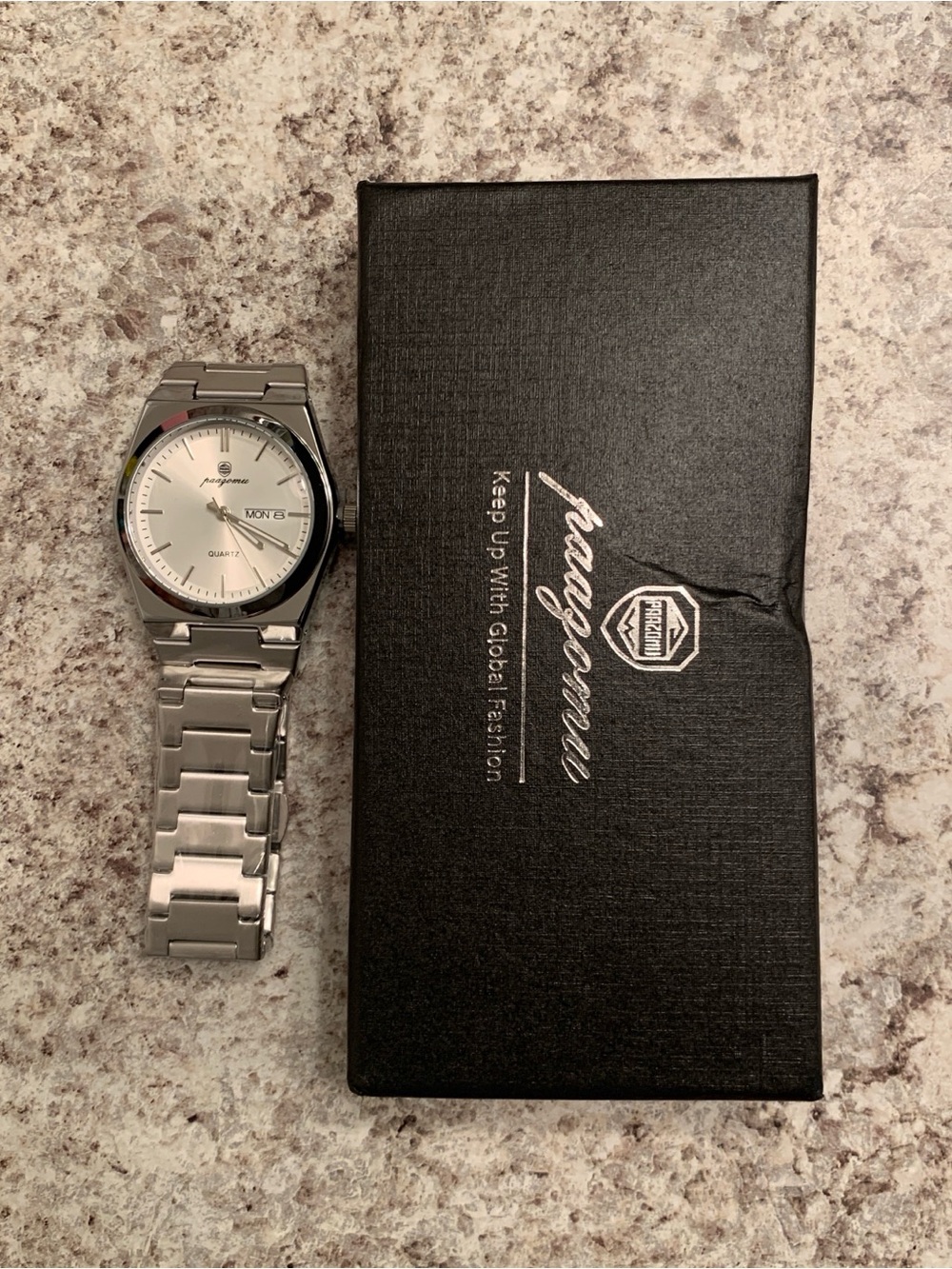 & Other Stories Silver Stainless Steel Men's Watch